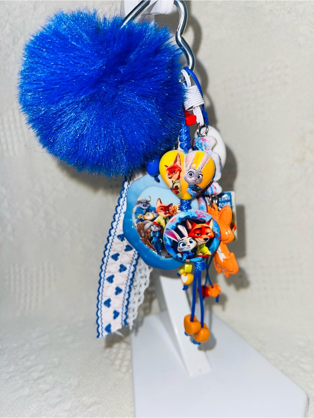 Custom Zootopia OOAK Bag-charm/Keychain - Picture 2 of 5